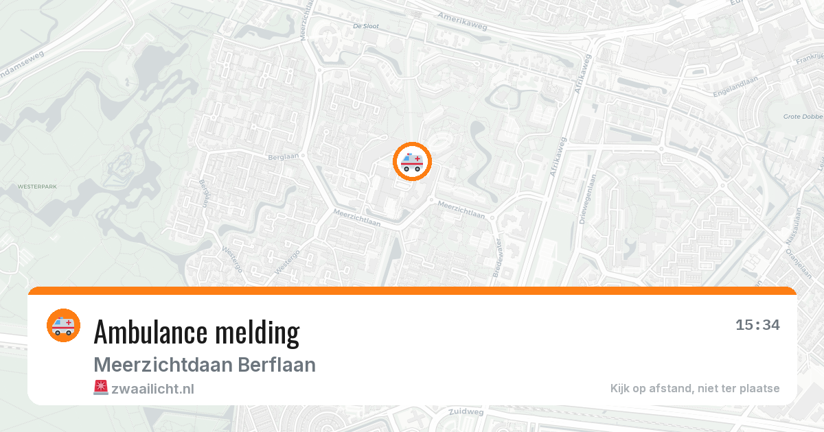 Ambulance melding — 22 jun 2026