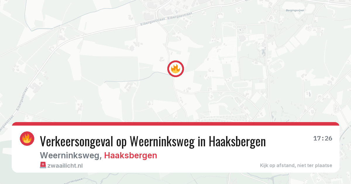 Verkeersongeval op Weerninksweg in Haaksbergen — 12 jun 2026