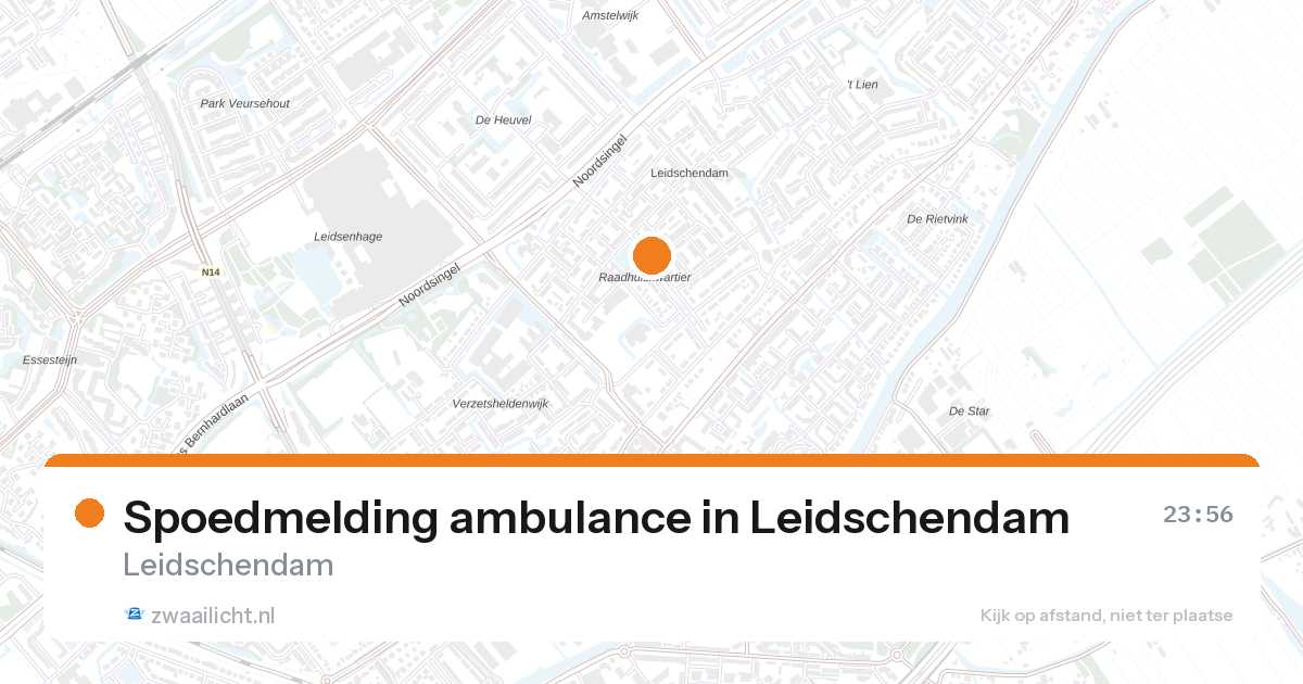 Spoedmelding ambulance in Leidschendam — 4 jun 2026