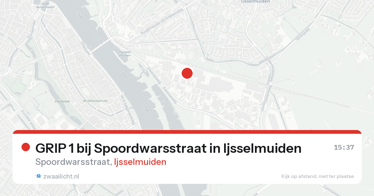 GRIP 1 bij Spoordwarsstraat in Ijsselmuiden — 17 aug 2026