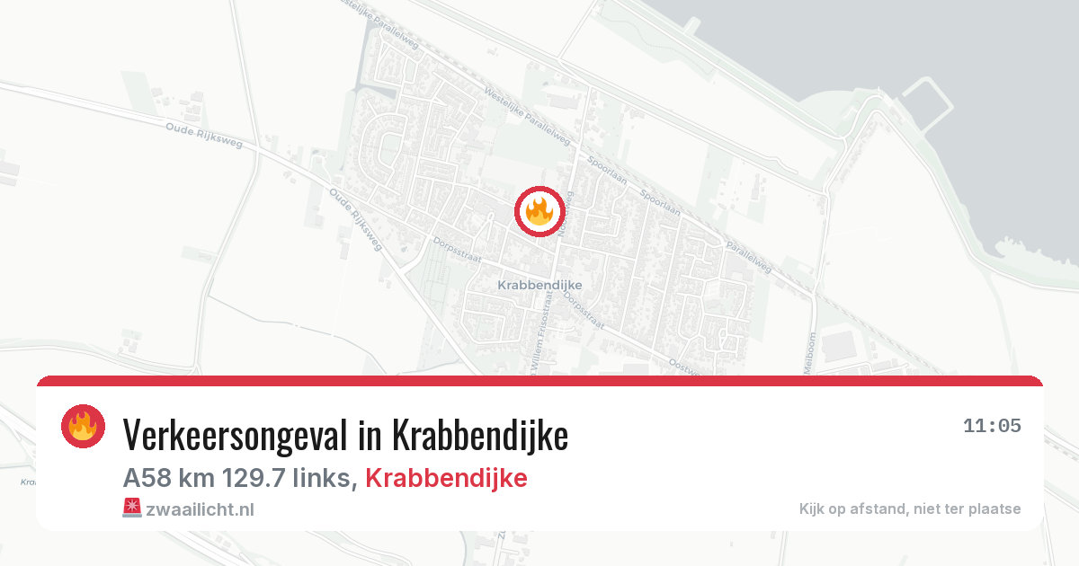 Verkeersongeval in Krabbendijke — 5 aug 2026