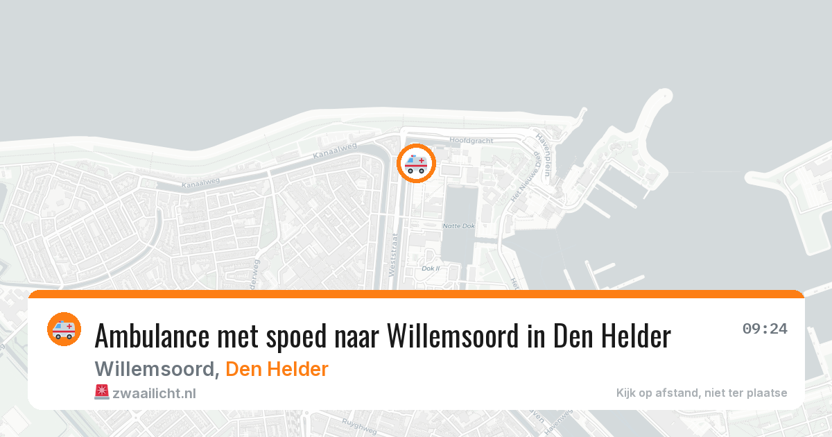 Ambulance met spoed naar Willemsoord in Den Helder — 1 feb 2026