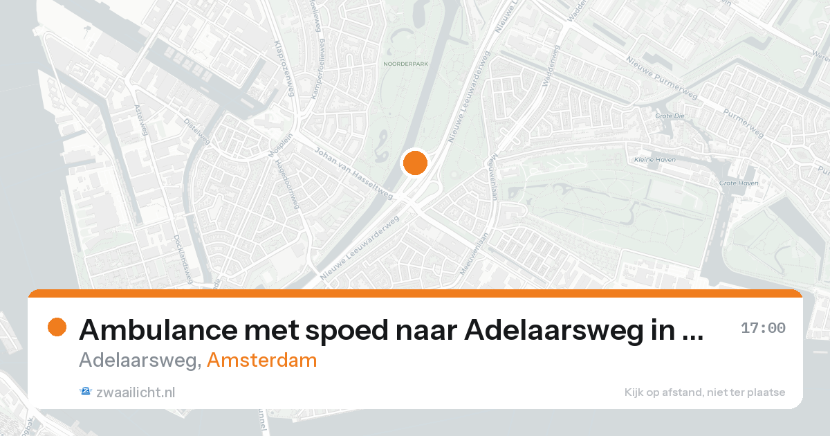 Ambulance met spoed naar Adelaarsweg in Amsterdam — 31 jan 2026