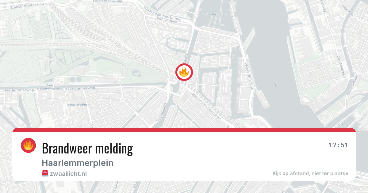 Brandweer melding — 5 mei 2026
