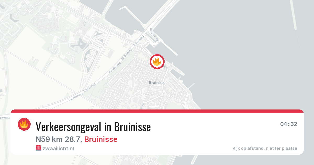 Verkeersongeval in Bruinisse — 18 mei 2026