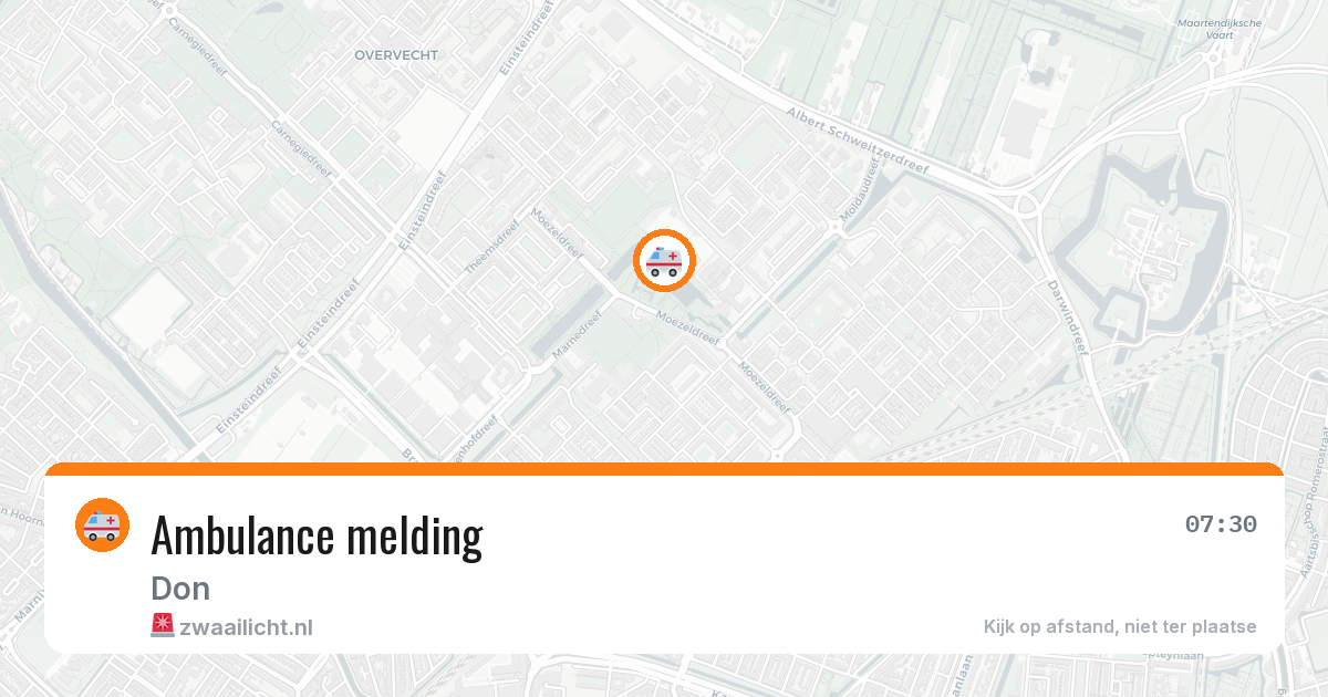 Ambulance melding — 22 jun 2026