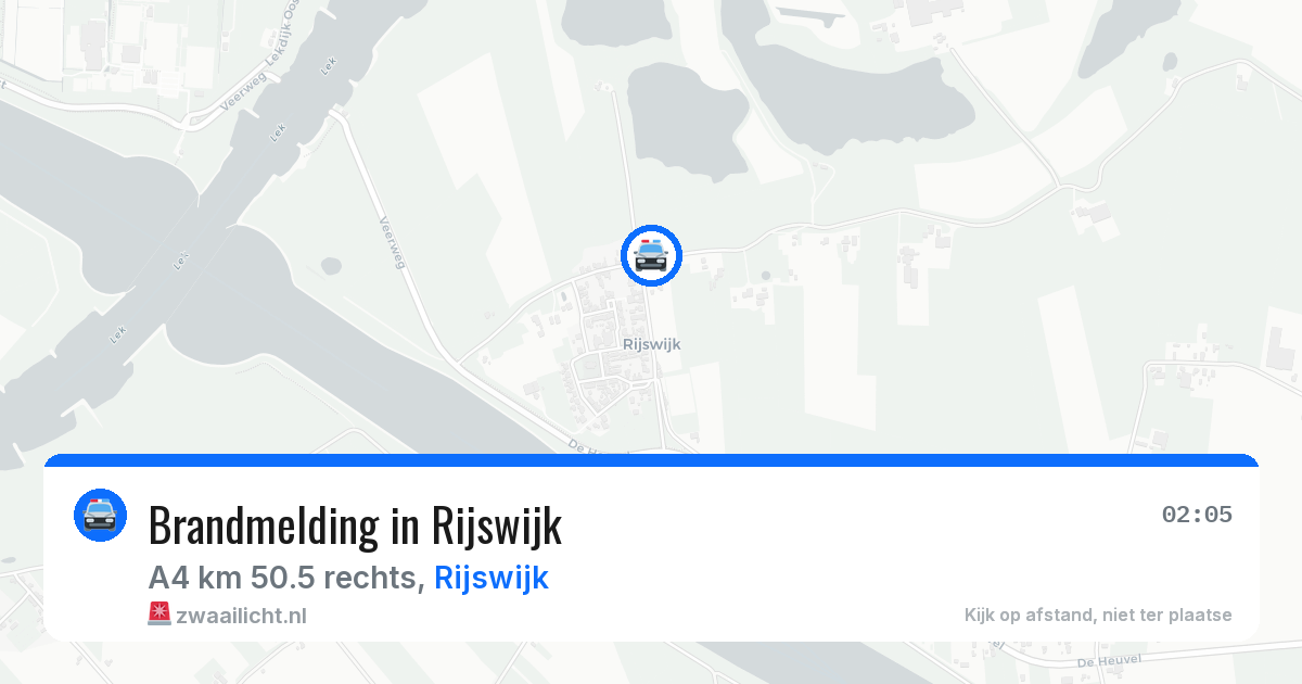 Brandmelding in Rijswijk — 25 mrt 2026