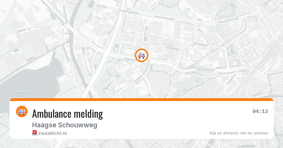 Ambulance melding — 22 feb 2026