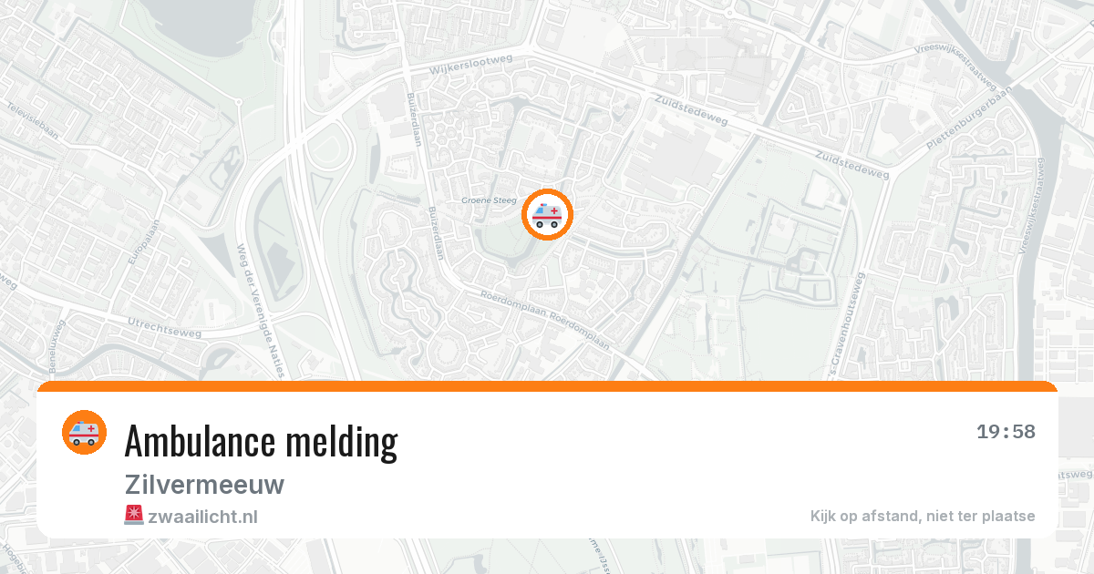 Ambulance melding — 15 jun 2026
