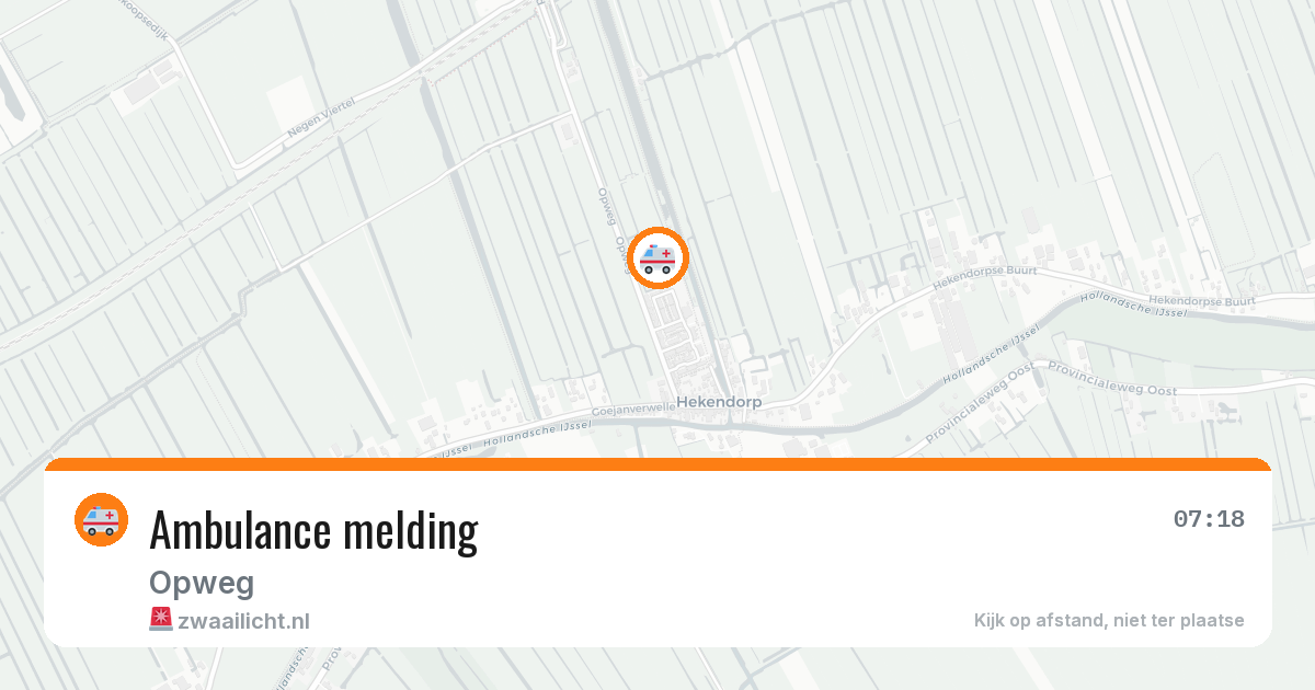 Ambulance melding — 17 jun 2026