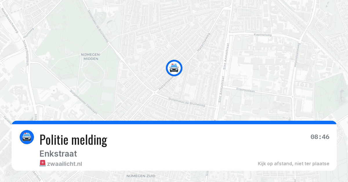 Politie melding — 22 jun 2026