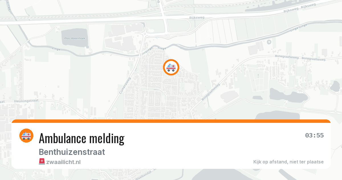 Ambulance melding — 11 feb 2026