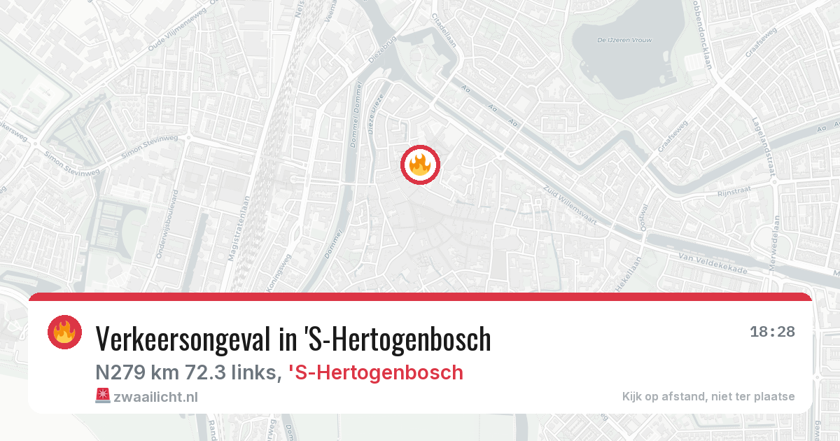 Verkeersongeval in 'S-Hertogenbosch — 16 apr 2026