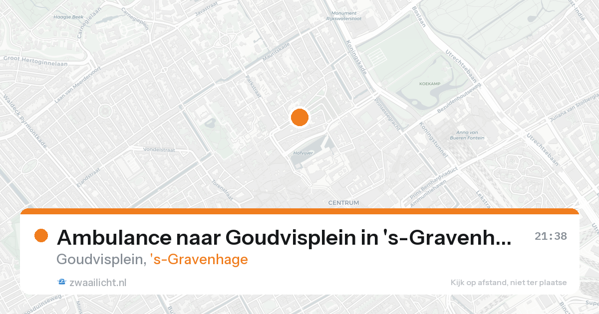 Ambulance naar Goudvisplein in 's-Gravenhage — 7 feb 2026