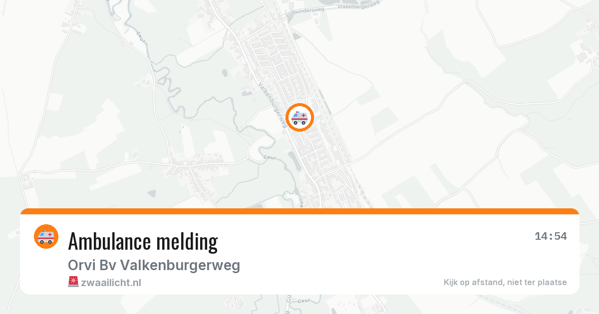 Ambulance melding — 3 feb 2026