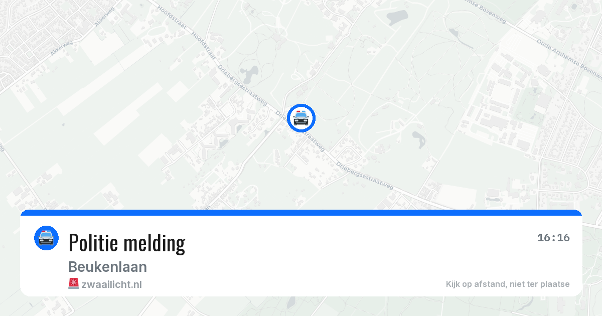 Politie melding — 23 jun 2026