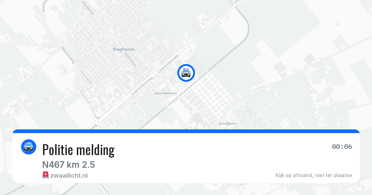 Politie melding — 3 jun 2026