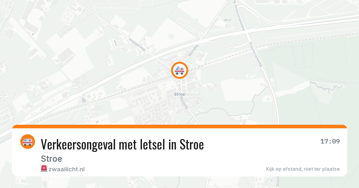 Verkeersongeval met letsel in Stroe — 29 mei 2026