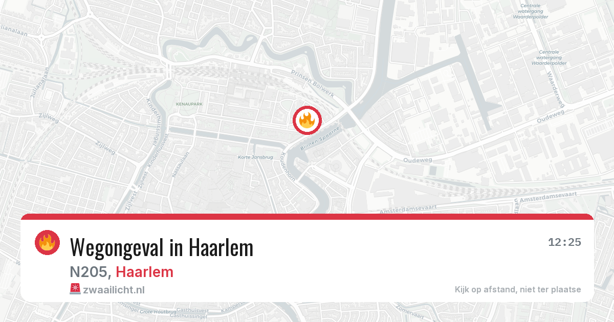 Wegongeval in Haarlem — 20 mei 2026