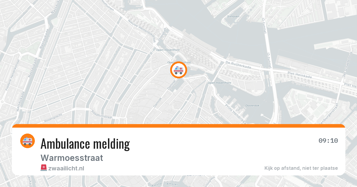 Ambulance melding — 18 jun 2026