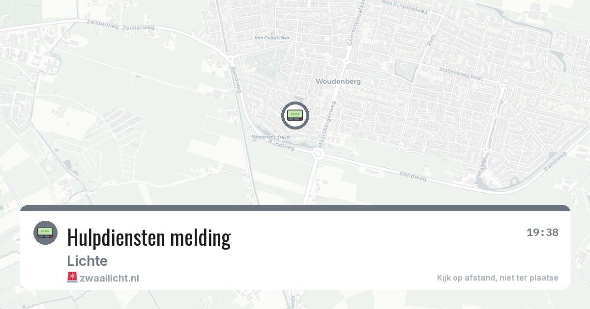 Hulpdiensten melding — 11 mrt 2026