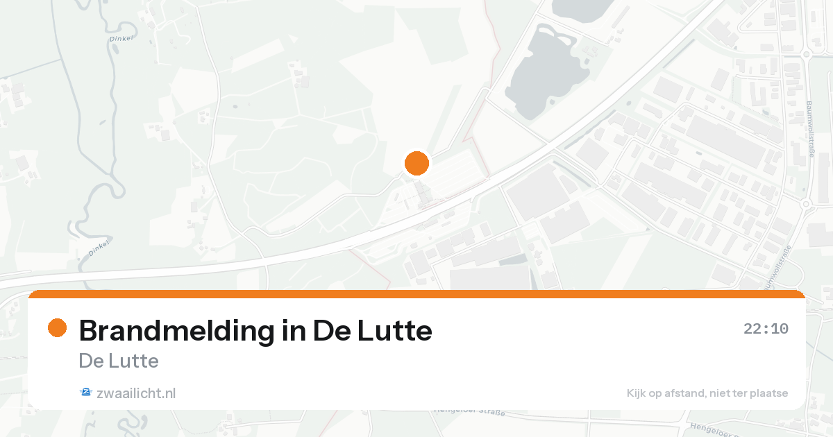 Brandmelding in De Lutte — 11 aug 2026