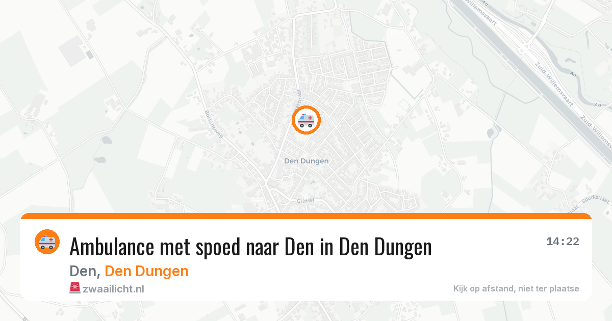 Ambulance met spoed naar Den in Den Dungen — 27 mei 2026