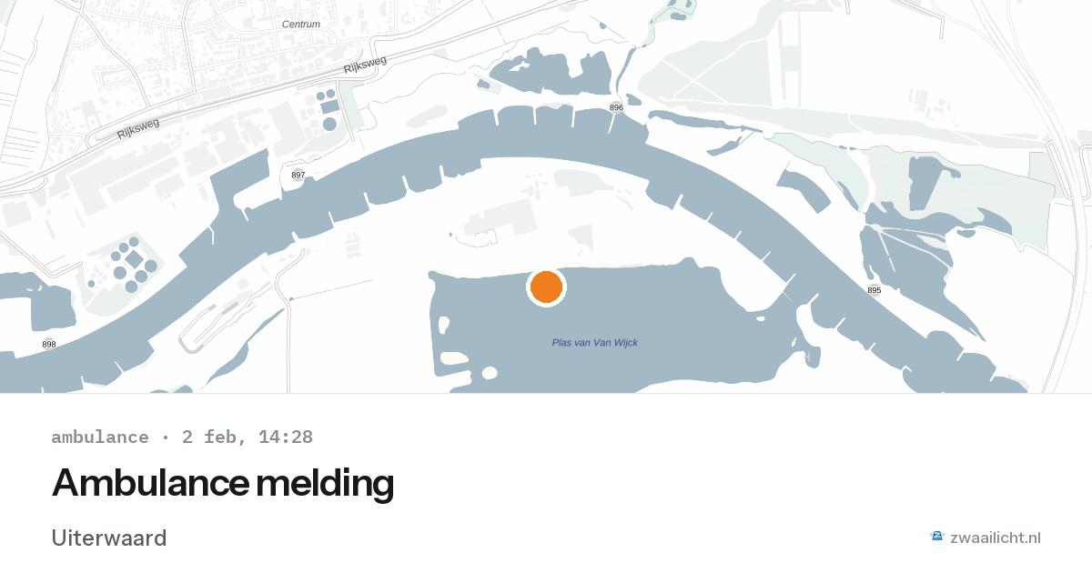 Ambulance melding — 2 feb 2026