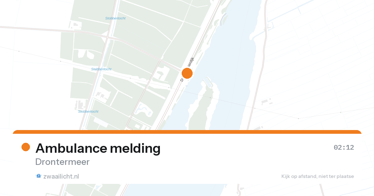 Ambulance melding — 7 feb 2026