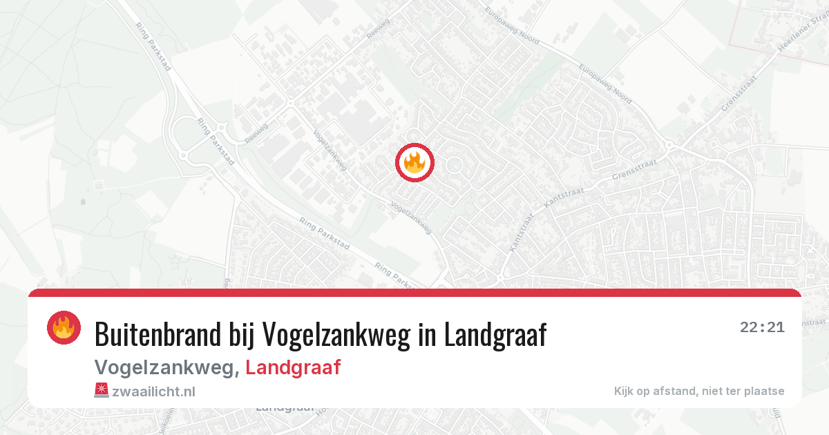 Buitenbrand bij Vogelzankweg in Landgraaf — 18 jul 2026