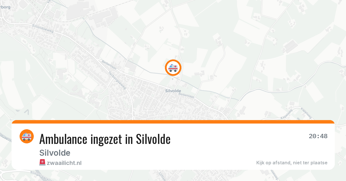 Ambulance ingezet in Silvolde — 22 jul 2026