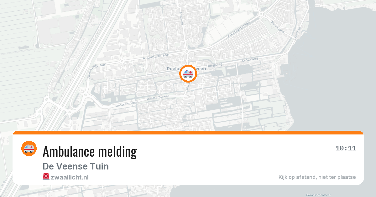Ambulance melding — 28 jan 2026