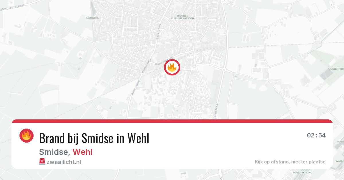 Brand bij Smidse in Wehl — 15 apr 2026
