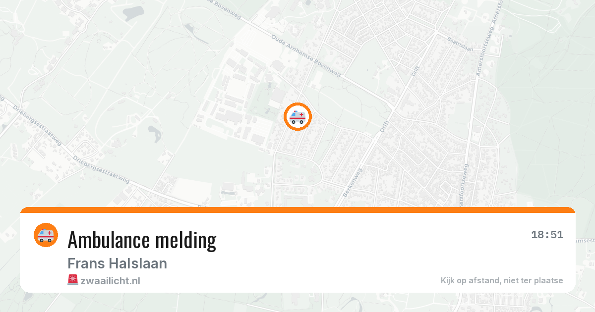 Ambulance melding — 28 jun 2026