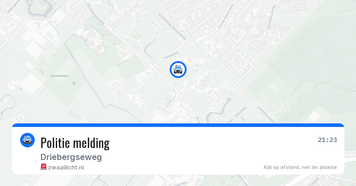 Politie melding — 4 jul 2026