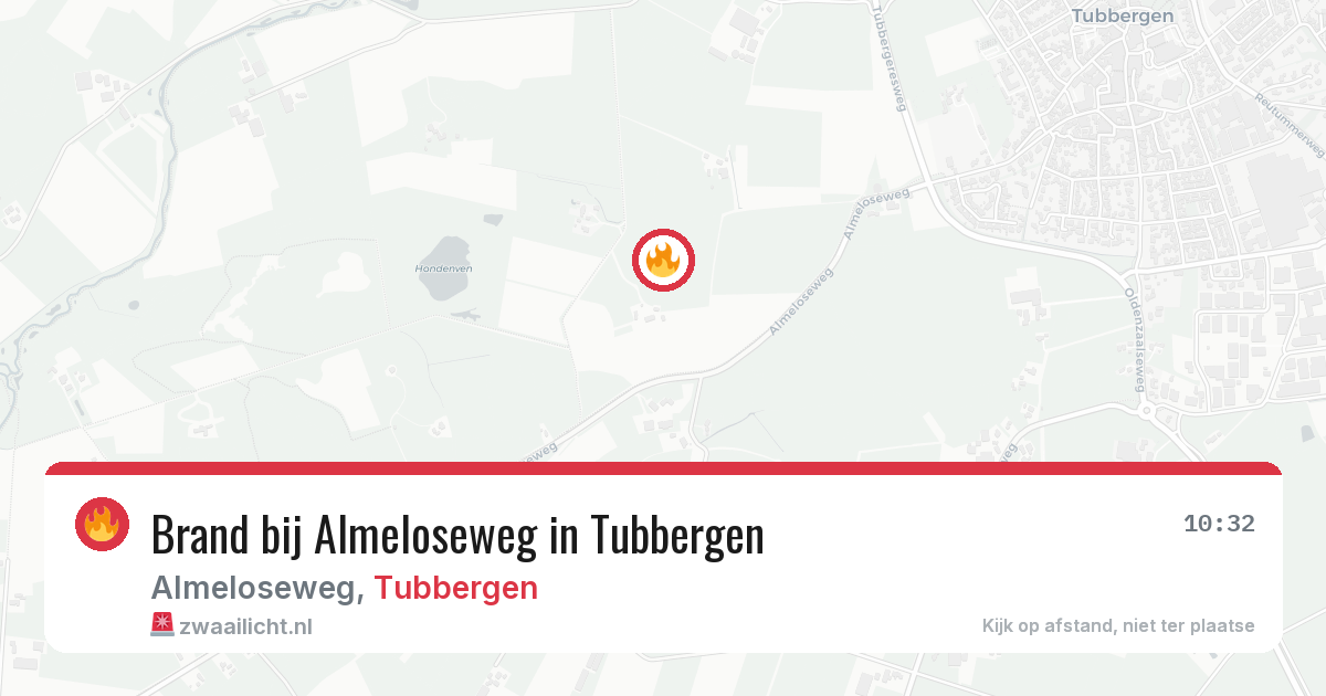Brand bij Almeloseweg in Tubbergen — 28 jun 2026