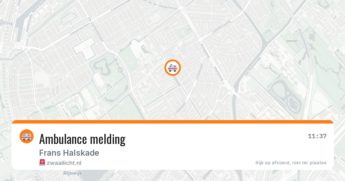 Ambulance melding — 8 feb 2026