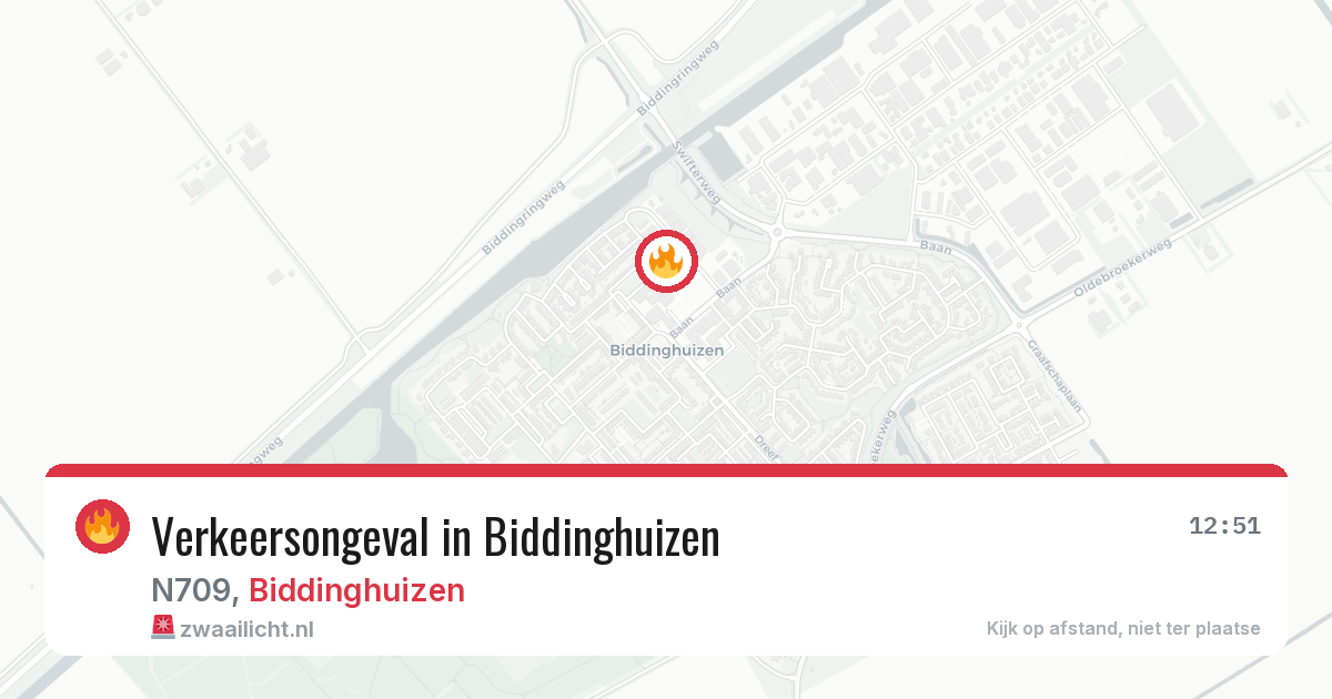 Verkeersongeval in Biddinghuizen — 30 apr 2026