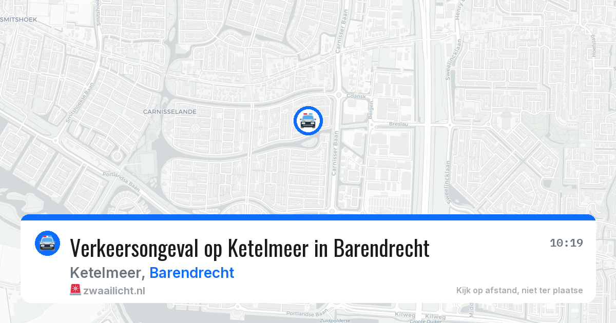 Verkeersongeval op Ketelmeer in Barendrecht — 23 mei 2026