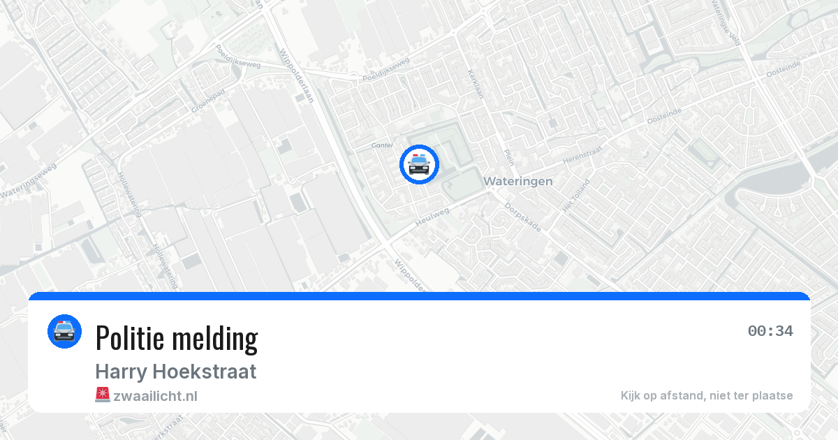 Politie melding — 14 mei 2026