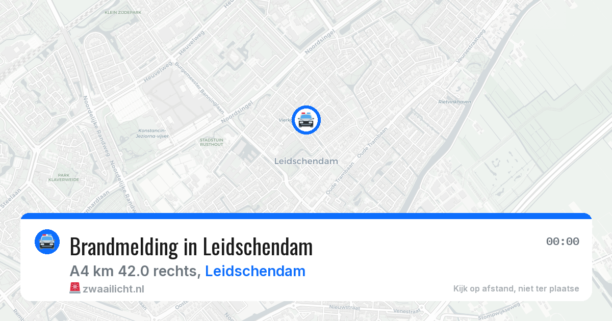 Brandmelding in Leidschendam — 20 jun 2026