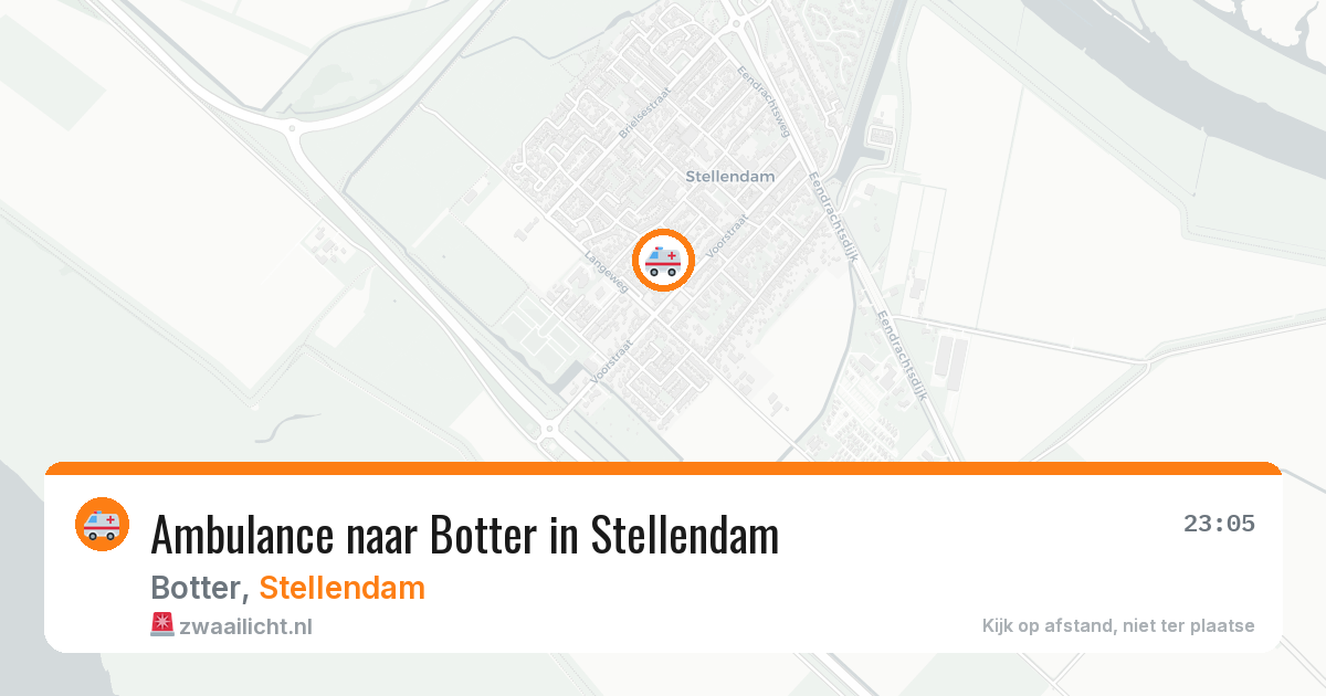 Ambulance naar Botter in Stellendam — 3 jul 2026