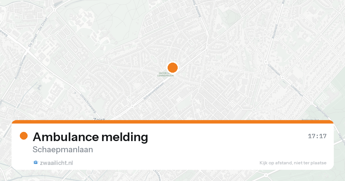 Ambulance melding — 7 feb 2026