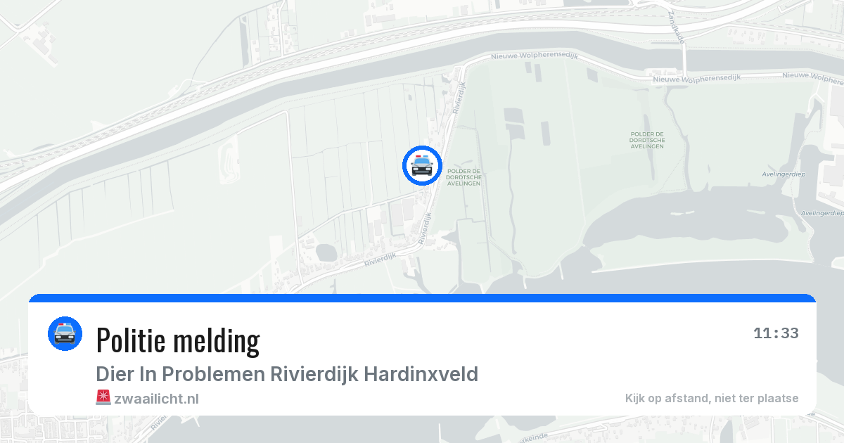 Politie melding — 2 aug 2026