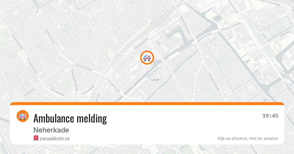Ambulance melding — 4 jun 2026