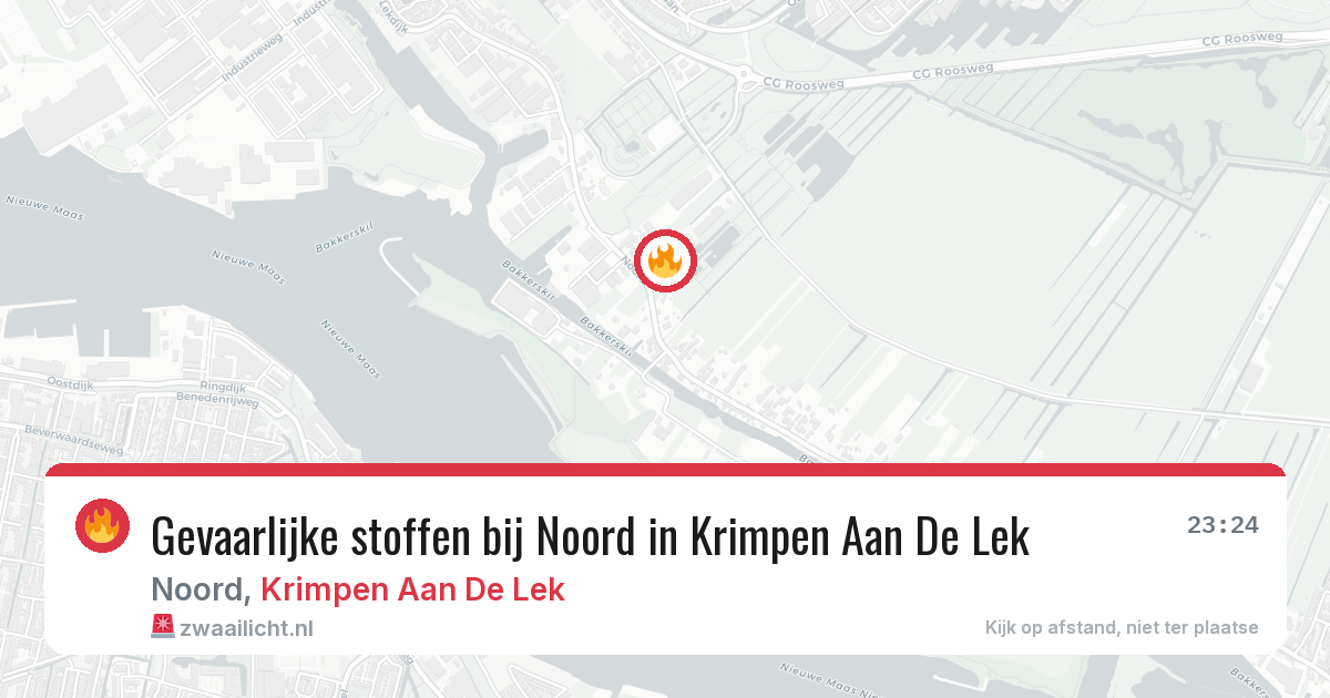 Gevaarlijke stoffen bij Noord in Krimpen Aan De Lek — 27 jul 2026