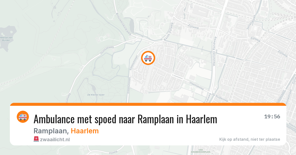 Ambulance met spoed naar Ramplaan in Haarlem — 28 jan 2026