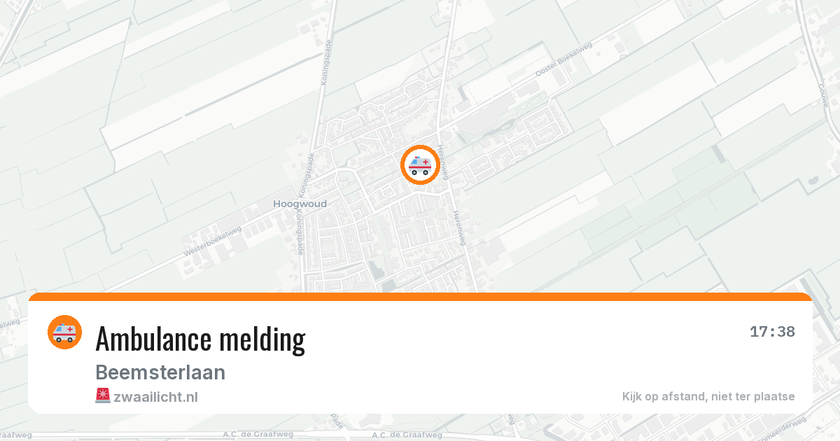 Ambulance melding — 28 jan 2026