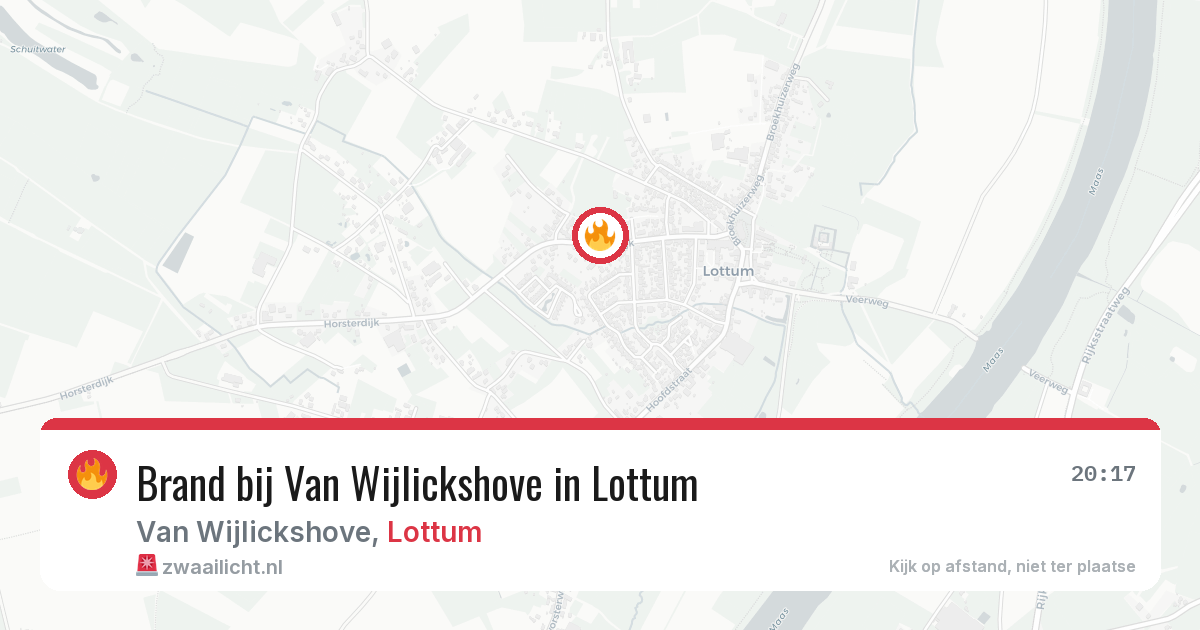 Brand bij Van Wijlickshove in Lottum — 29 jul 2026