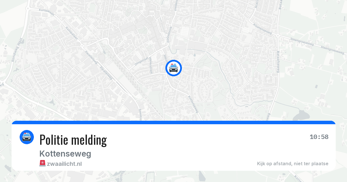 Politie melding — 24 jun 2026
